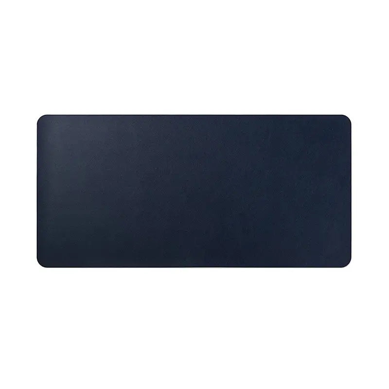 70X35Cm Large Size Office Home Desk Protector Mat Royal Blue Mouse Pad PU Leather Suede Waterproof Keyboard Pad Gaming Mousepad